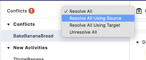 Aerie UI - Resolve Merge Conflicts in Bulk