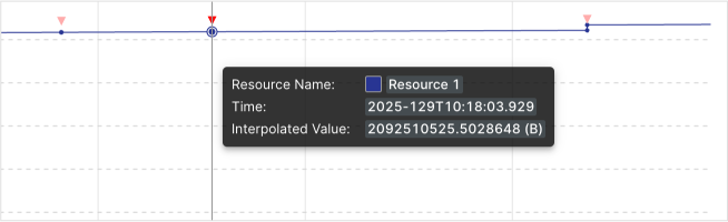 Aerie UI - Timeline Cursor Value Interpolation On