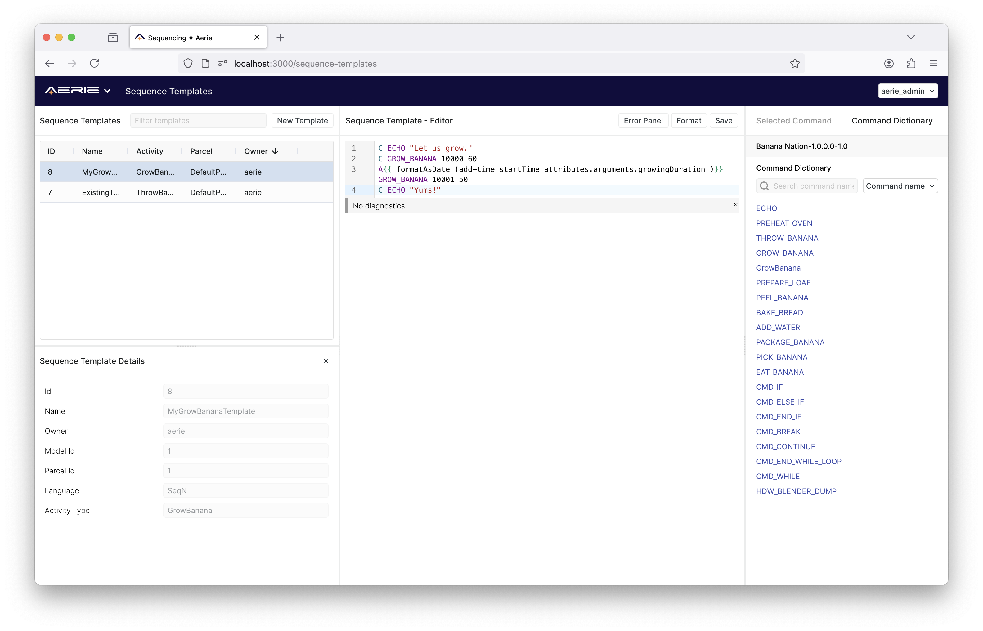 PlanDev UI - Template With Helpers