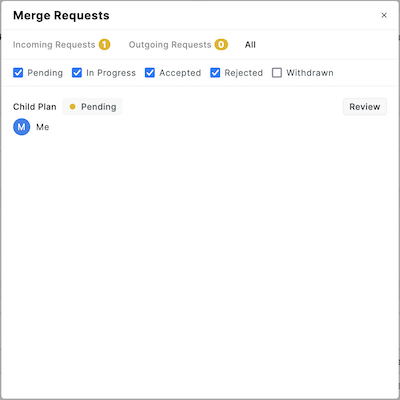 PlanDev UI - Begin Merge