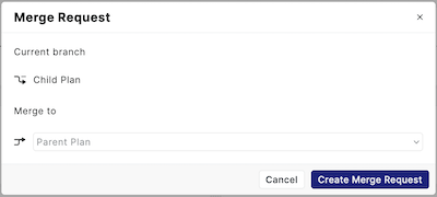 PlanDev UI - Create Merge Request