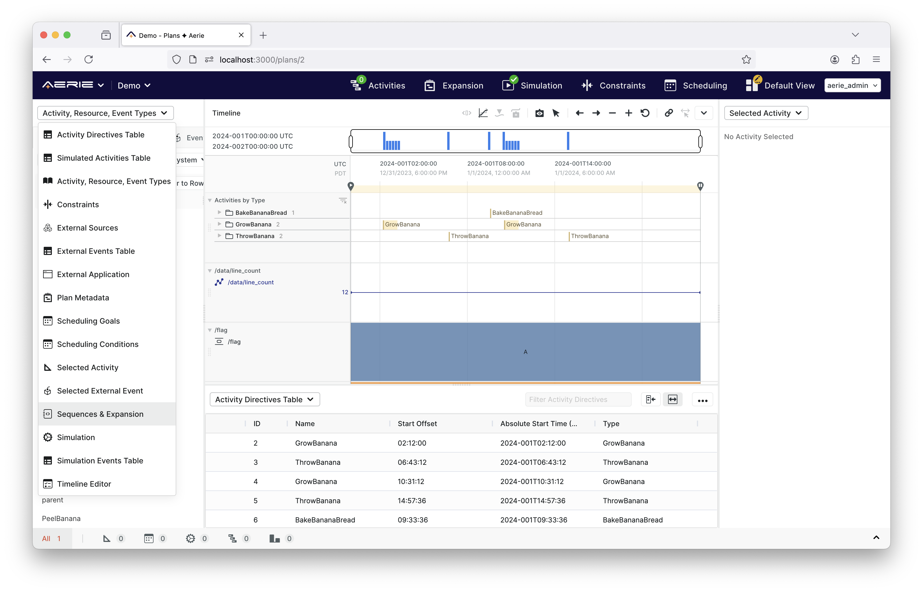 PlanDev UI - The Plan
