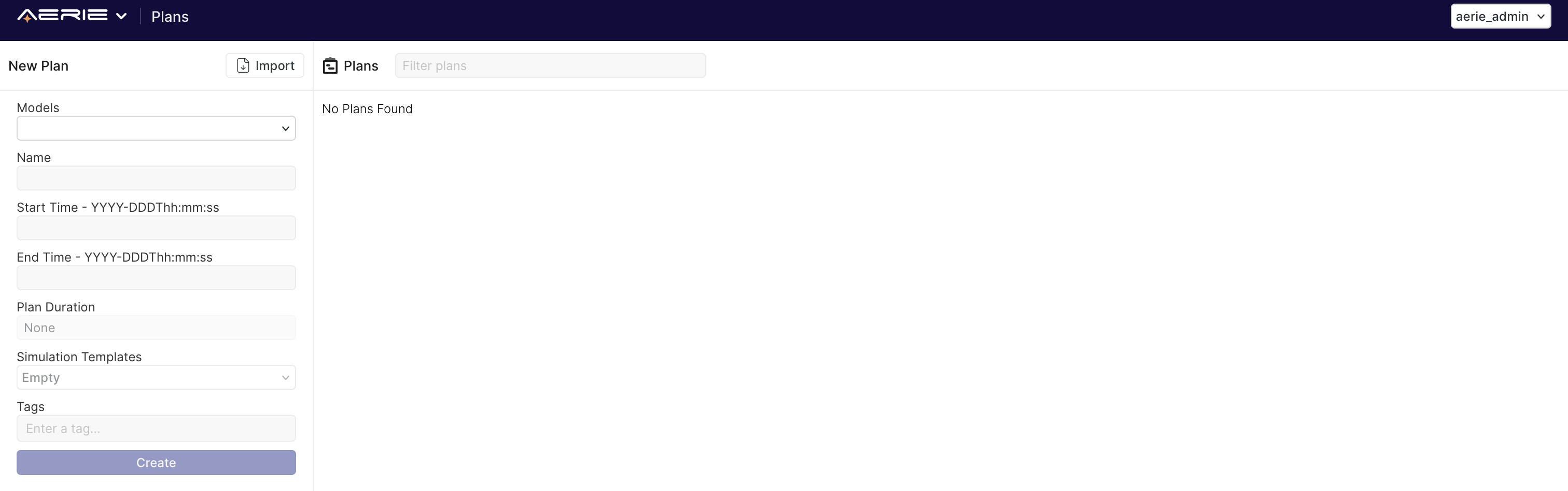 The PlanDev plan page