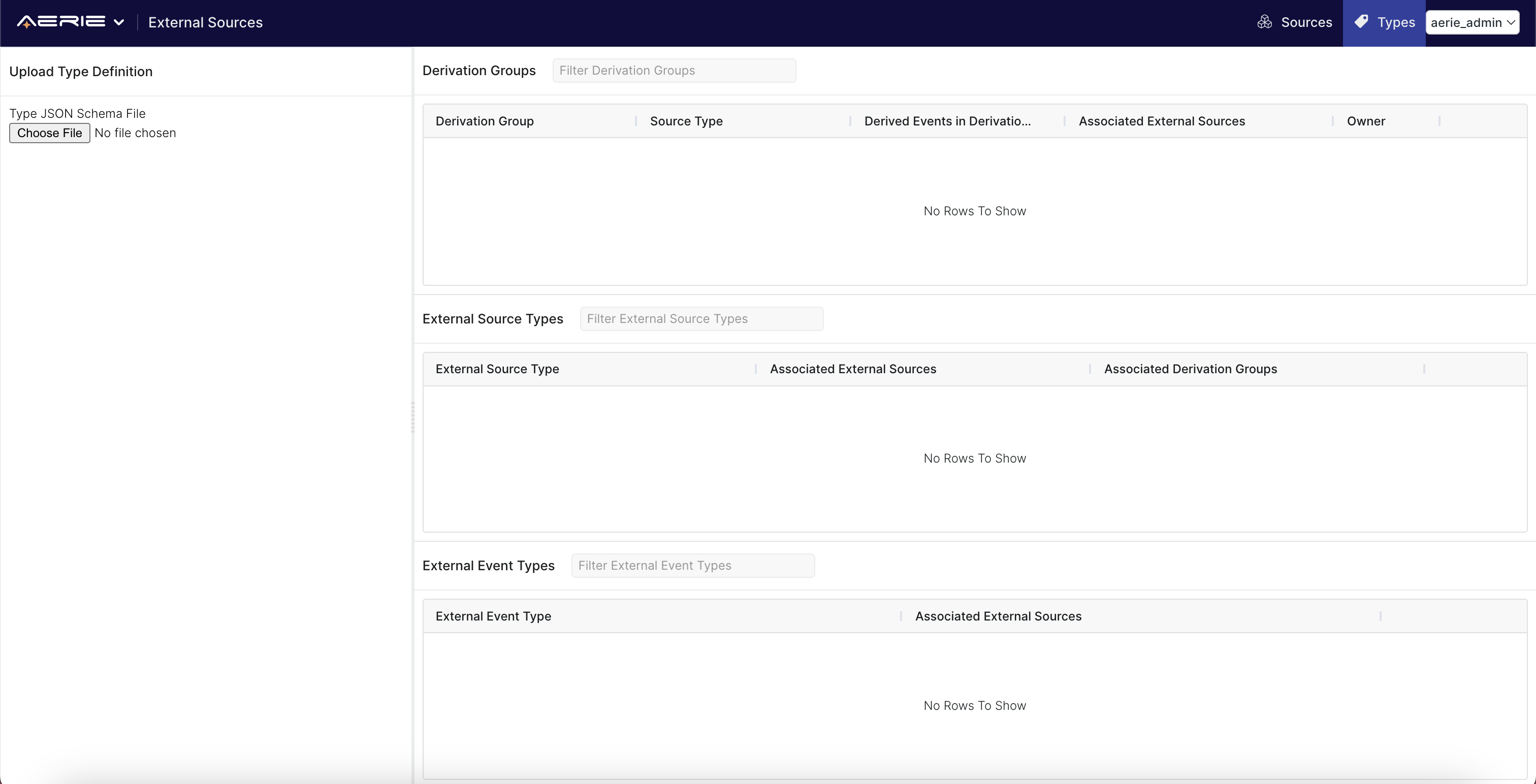 External Type Manager